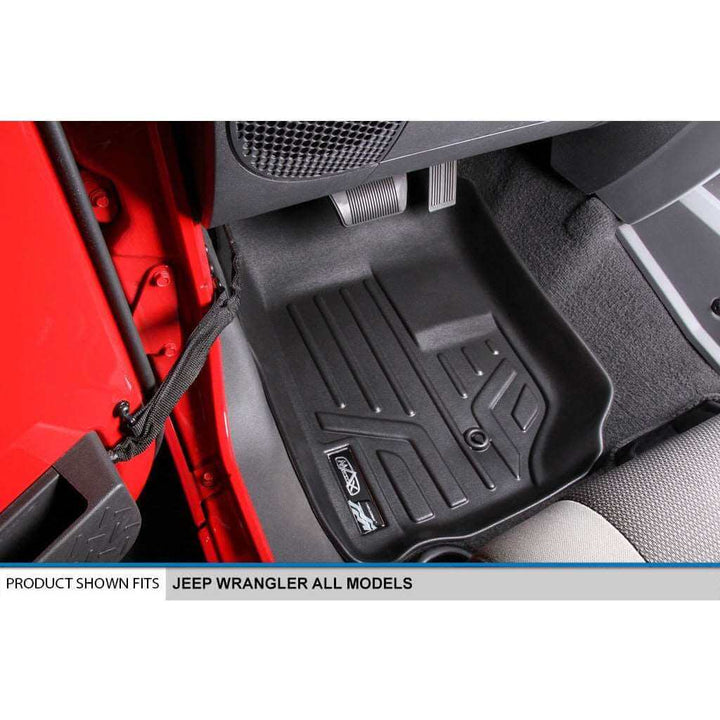 Smart Trim™ Floor Liners For 2007-2010 Jeep Wrangler Unlimited (4-Door)