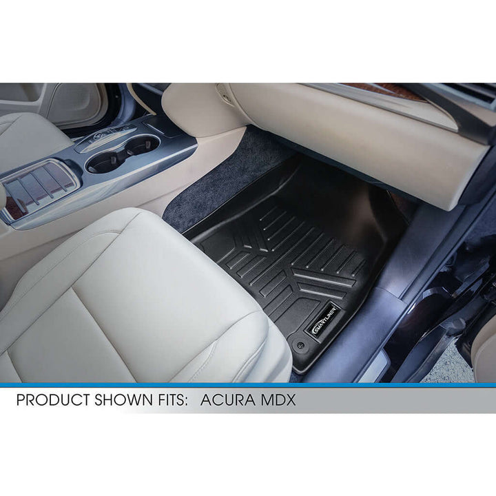 SMARTLINER Floor Liners for 2014-2020 Acura MDX (2nd Row Bench) (No Hybrid)