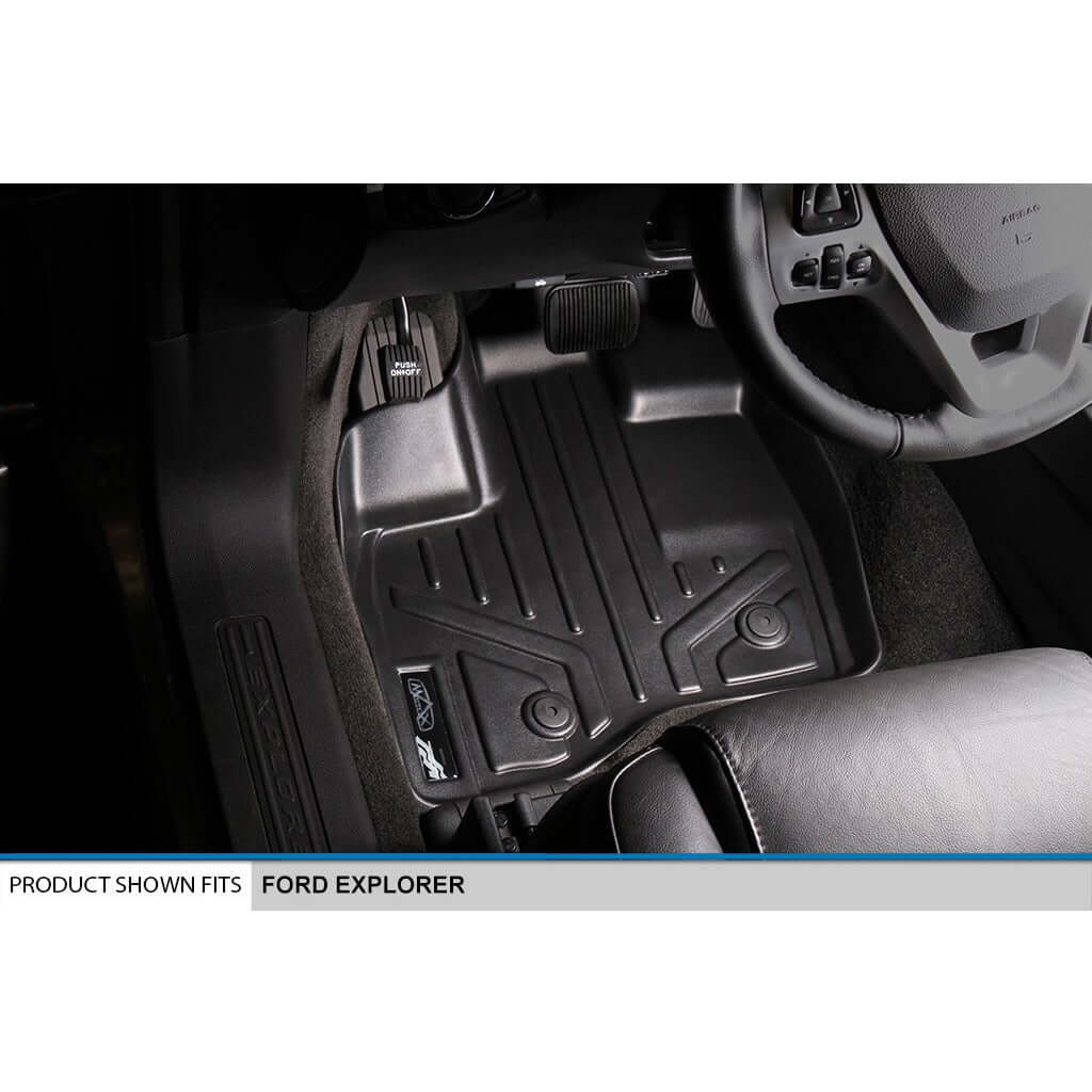 SMARTLINER Floor Liners for 2015-2016 Explorer (without 2nd Row Center Console)