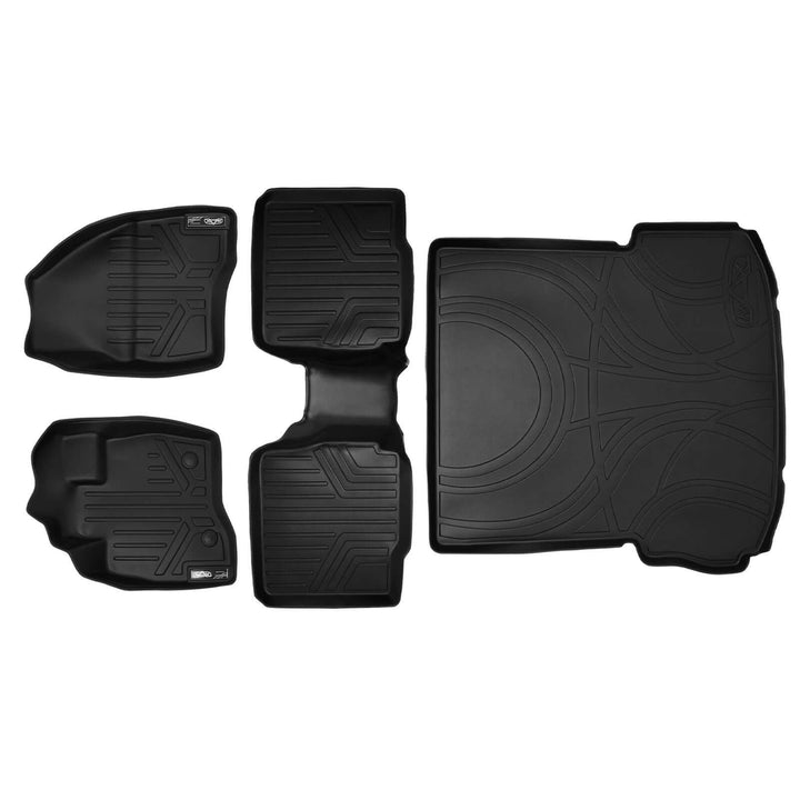 Alfombrillas SMARTLINER a medida para Ford Explorer 2015-2016 con consola central de la segunda fila