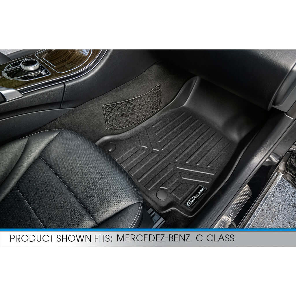 Smart Trim™ Floor Liners For 2015-2021 Mercedes Benz C Class Sedan (No Hybrid Models)