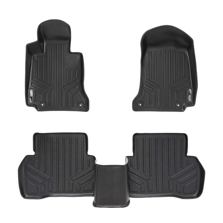 Smart Trim™ Floor Liners For 2015-2021 Mercedes Benz C Class Sedan (No Hybrid Models)
