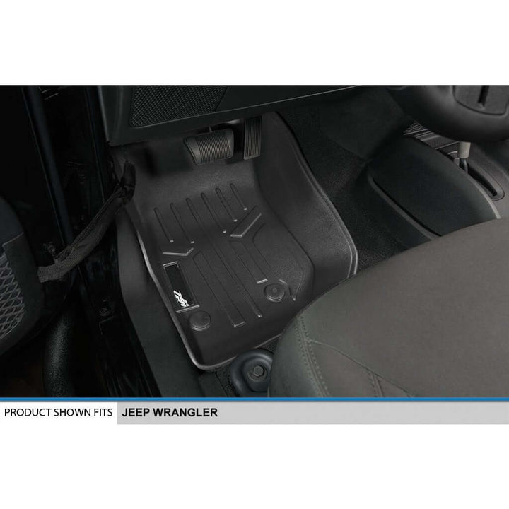 SMARTLINER Custom Fit Floor Liners For 2011 - 2014 Jeep Wrangler Unlimited (4-Door Only)