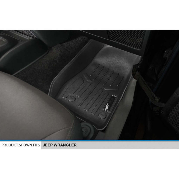 Smart Trim™ Floor Liners For 2015-2018 Jeep Wrangler Unlimited (JK Old Body Style Only)