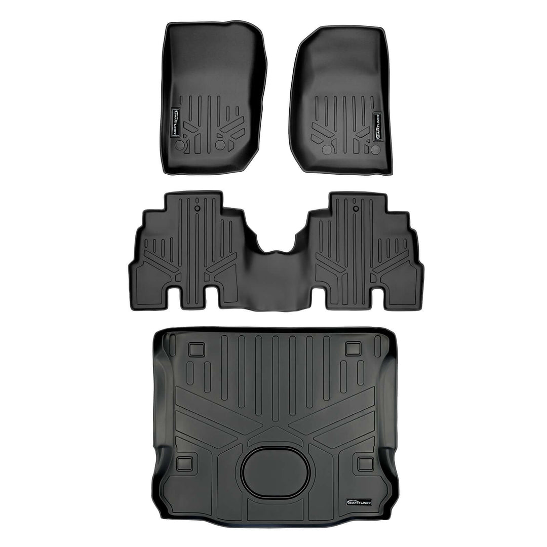 Smart Trim™ Floor Liners For 2015-2018 Jeep Wrangler Unlimited (JK Old Body Style Only)