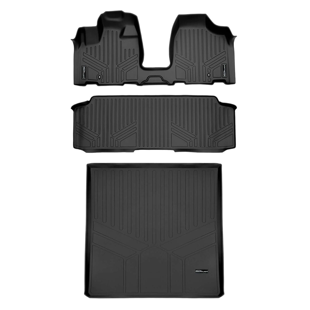 Smart Trim™ Floor Liners For 2013-2020 (2nd Row Bench) and No Super Console
