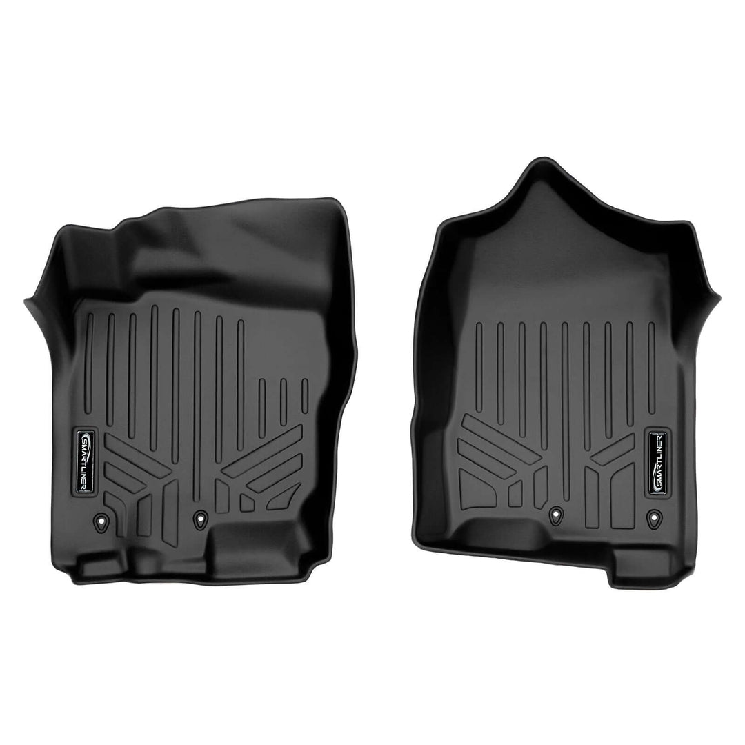 SMARTLINER Floor Liners for 2017-2025 Nissan Titan Crew Cab With Under Seat Storage