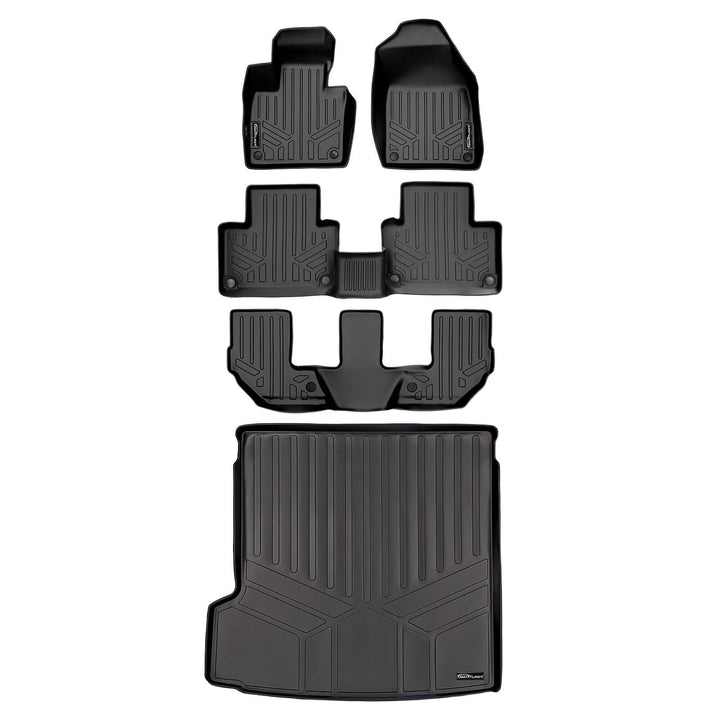 SMARTLINER Custom Fit Floor Liners For 2016-2020 Volvo XC90 Recharge (Only Plug-in Hybrid Models)