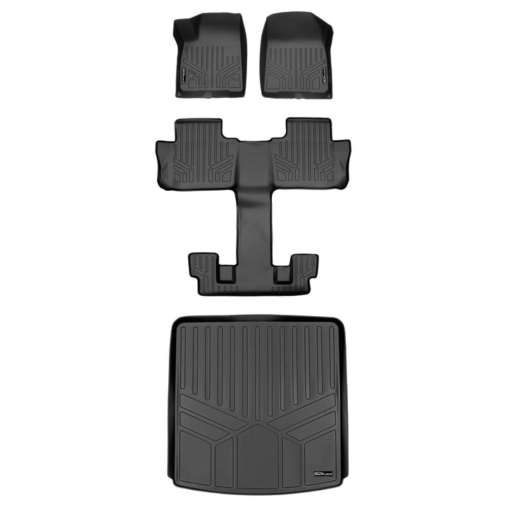 SMARTLINER Floor Liners for 2017-2023 GMC Acadia (6Passenger)