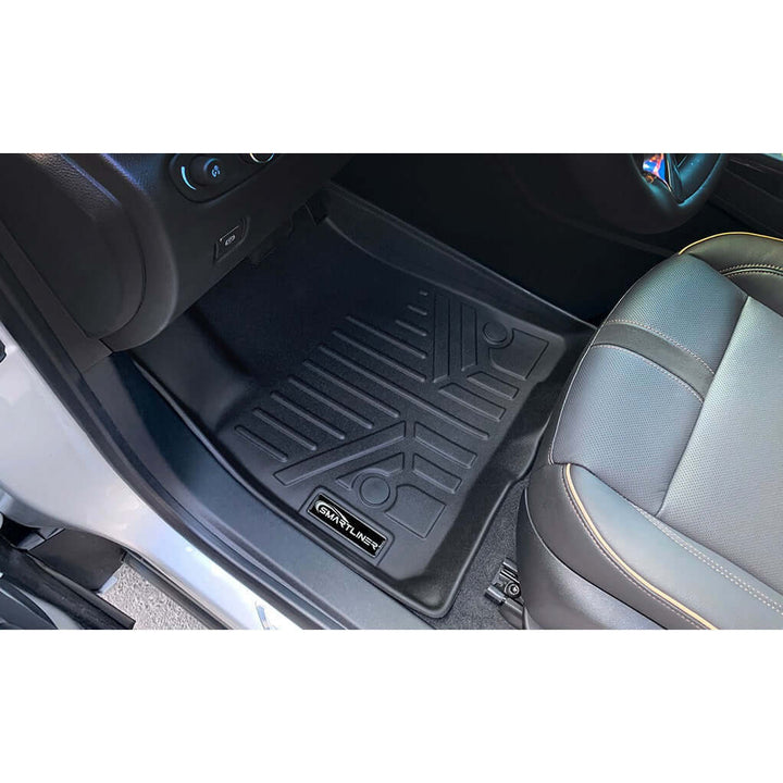SMARTLINER Floor Liners for Black for 2020-2025 Cadillac XT6