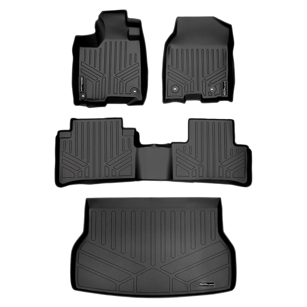 SMARTLINER Floor Liners for 2013-2018 Acura RDX with 8-Way Front Passenger Seat Technology Package
