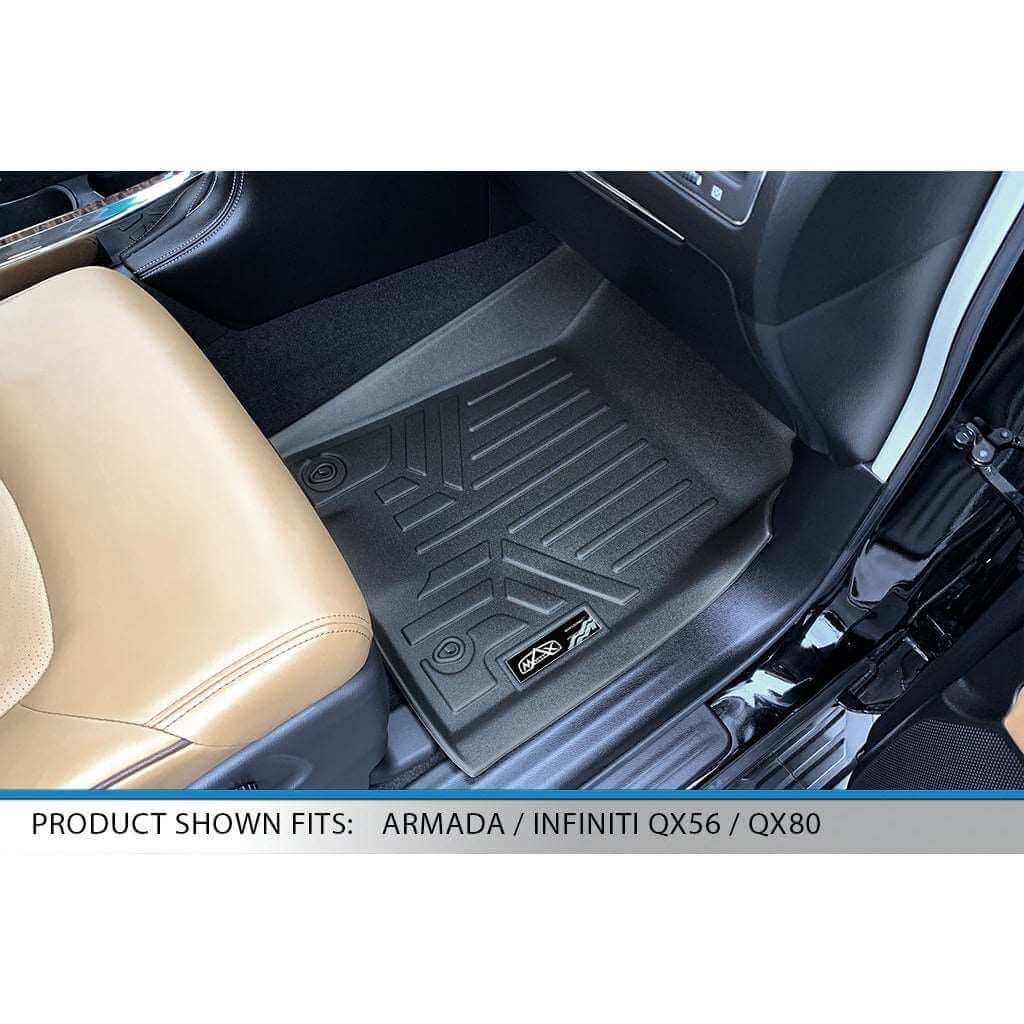 SMARTLINER Custom Fit Floor Liners For 17 18 Armada/11 13 Infiniti QX56/2014 2018 QX80
