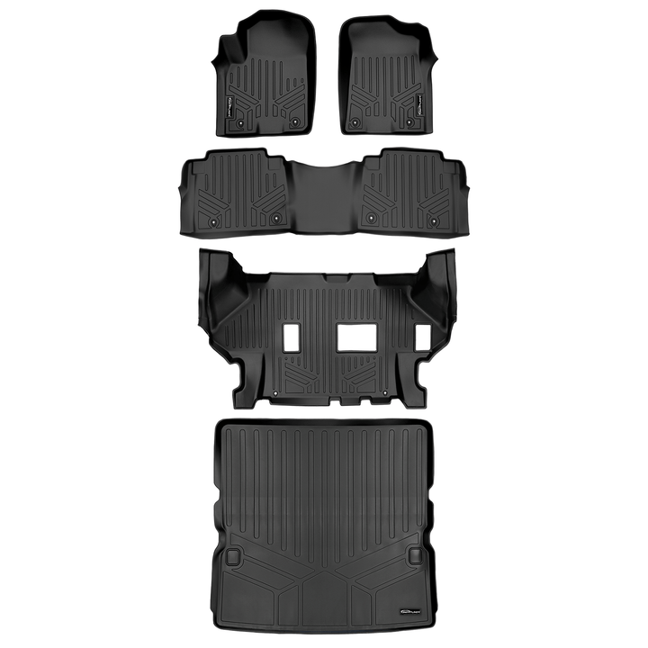 SMARTLINER Custom Fit Floor Liners For 17 18 Armada/11 13 Infiniti QX56/2014 2018 QX80