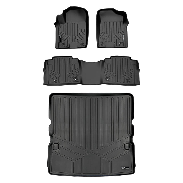 SMARTLINER Custom Fit Floor Liners For 17-18 Armada / 11-13 Infiniti QX56 / 2014-2018 QX80