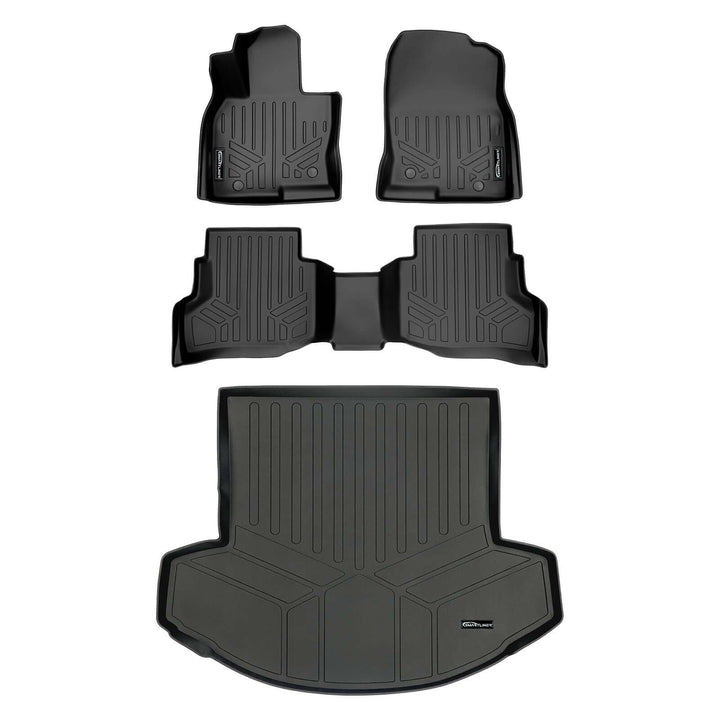 SMARTLINER Custom Fit Floor Liners For 2020-2023 Mazda CX-9 (6 Passenger With CC)