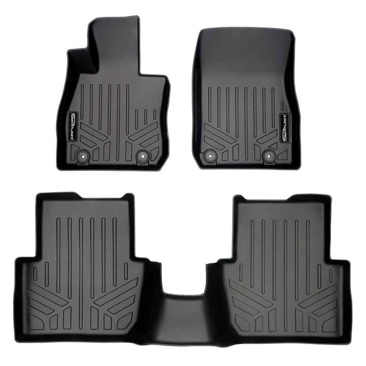 SMARTLINER Custom Fit Floor Liners For 2016-2021 Mazda CX-3 With Cargo Tray