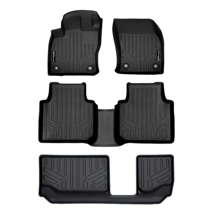 SMARTLINER Floor Liners for 2018-2024 Volkswagen Tiguan (7 Passenger)
