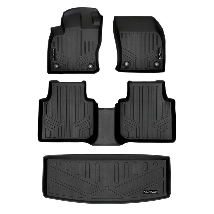 SMARTLINER Floor Liners for 2018-2024 Volkswagen Tiguan (7 Passenger)