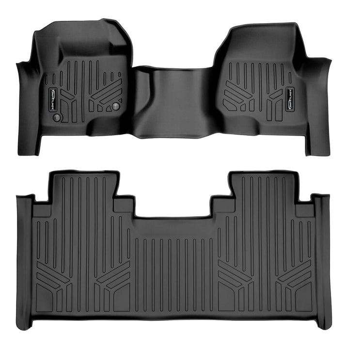Tapetes SMARTLINER a medida para Ford F-250/F-350 Super Duty SuperCab 2017-2025 con asiento corrido en la primera fila
