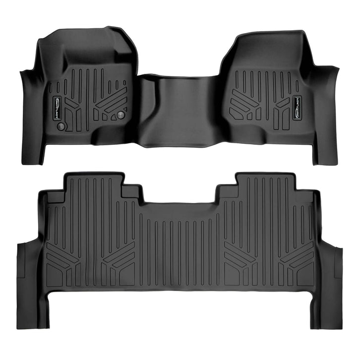 Tapetes SMARTLINER a medida para Ford F-250/F-350 Super Duty Crew Cab 2017-2025 con asiento corrido en la primera fila