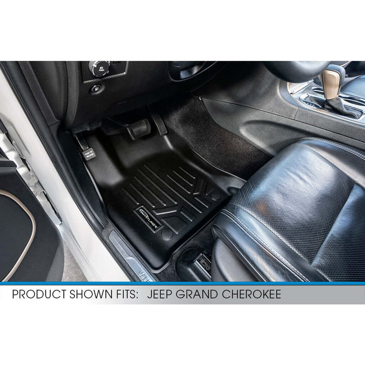 Smart Trim™ Floor Liners For 2016-2025 Dodge Durango ((2nd Row Bench))