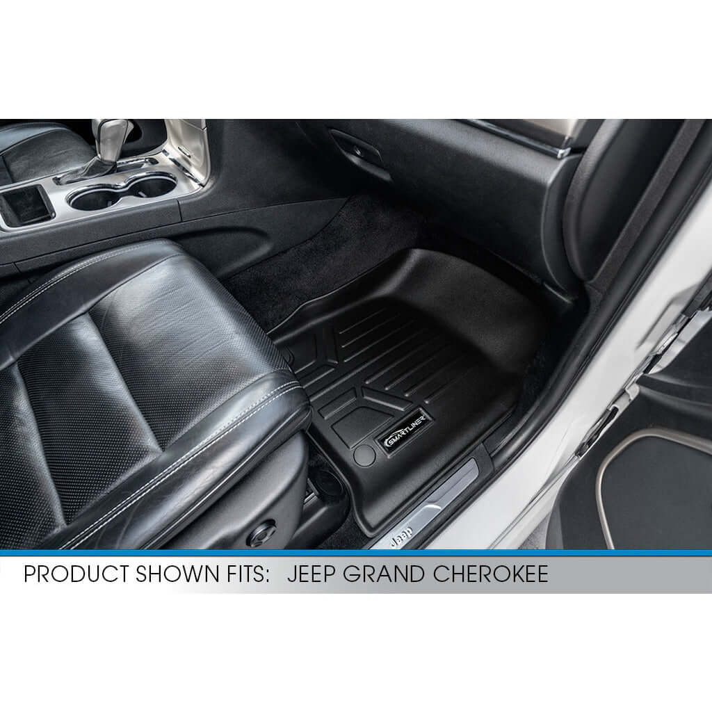 Smart Trim™ Floor Liners For 2016-2021 Jeep Grand Cherokee