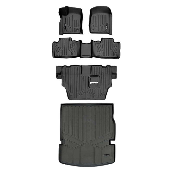 Smart Trim™ Floor Liners For 2016-2025 Dodge Durango ((2nd Row Bench))