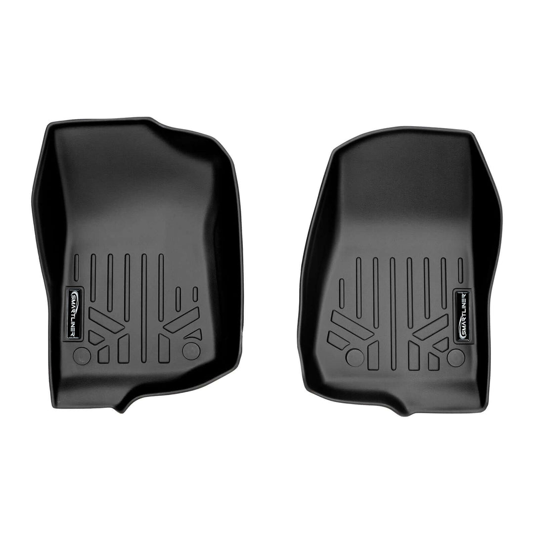 SMARTLINER Floor Liners for JL 2018-2024 Jeep Wrangler Unlimited 4-Door (JL New Body Style - not JK)