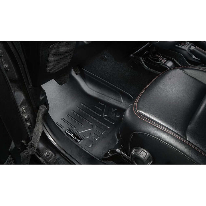 SMARTLINER Floor Liners for 2021-2025 Jeep Wrangler 4xe (Without Trail-Rail system)