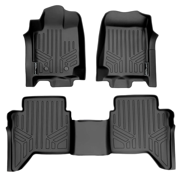 Alfombrillas SMARTLINER a medida para Ford Ranger Crew Cab modelo Export 2015-2018