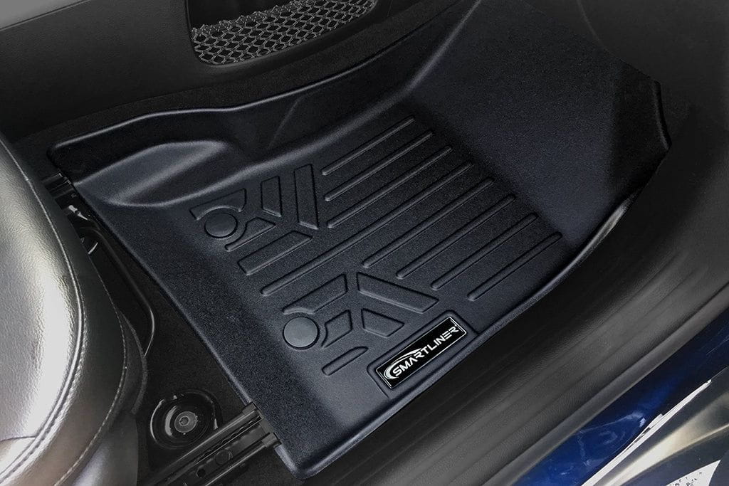 SMARTLINER Custom Fit Floor Liners For 2017-2026 Jeep Compass with Dual Driver Side Floor Hooks (New Body Style)