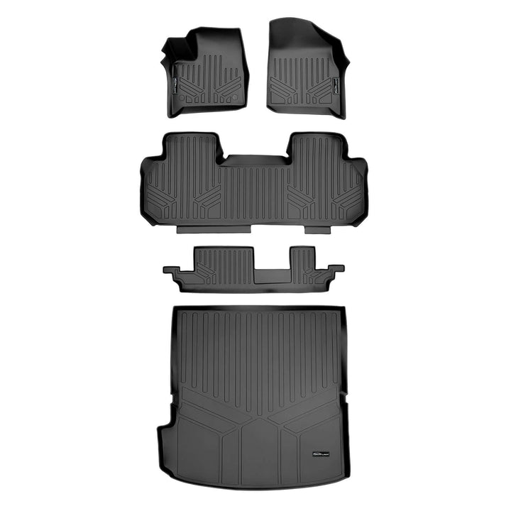 SMARTLINER Floor Liners for 2018-2023 Chevrolet Traverse ((2nd Row Bench))