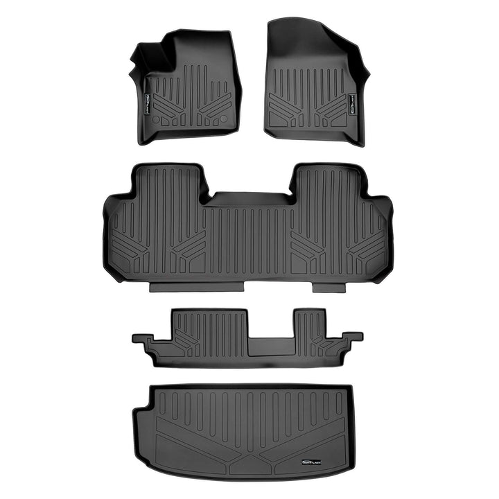 SMARTLINER Floor Liners for 2018-2023 Chevrolet Traverse ((2nd Row Bench))