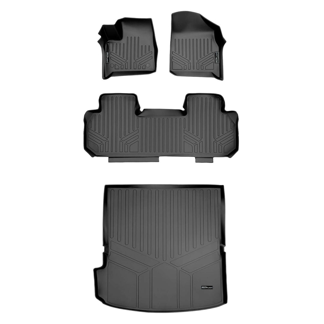 SMARTLINER Floor Liners for 2018-2023 Chevrolet Traverse ((2nd Row Bench))