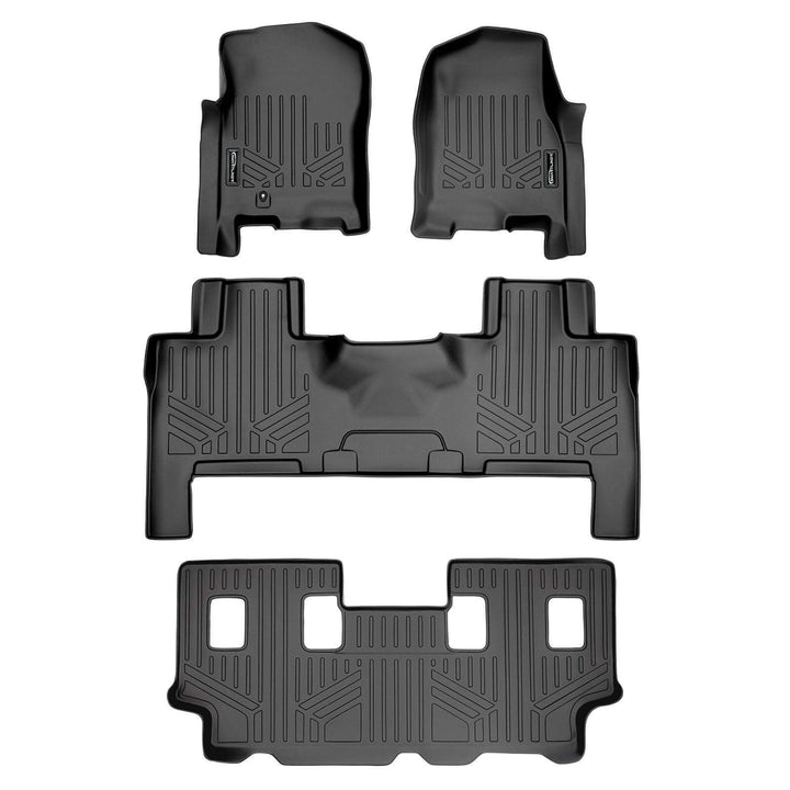 Alfombrillas Smart Trim™ de ajuste personalizado para Ford Expedition EL/Lincoln Navigator L (con consola) de 2007 a 2017