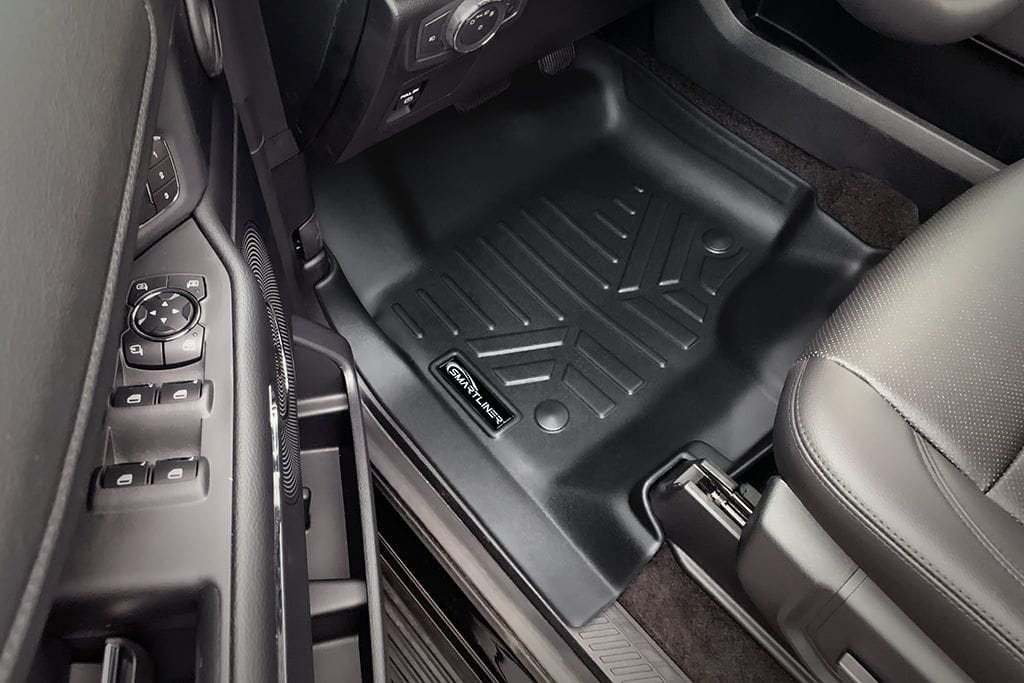 Tapetes Smart Trim™ de ajuste personalizado para asientos individuales de la segunda fila de Ford Expedition/Lincoln Navigator 2018-2024 (excepto Max y L)