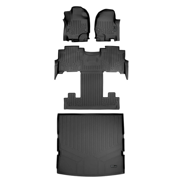 Tapetes Smart Trim™ de ajuste personalizado para asientos individuales de la segunda fila de Ford Expedition/Lincoln Navigator 2018-2024 (excepto Max y L)