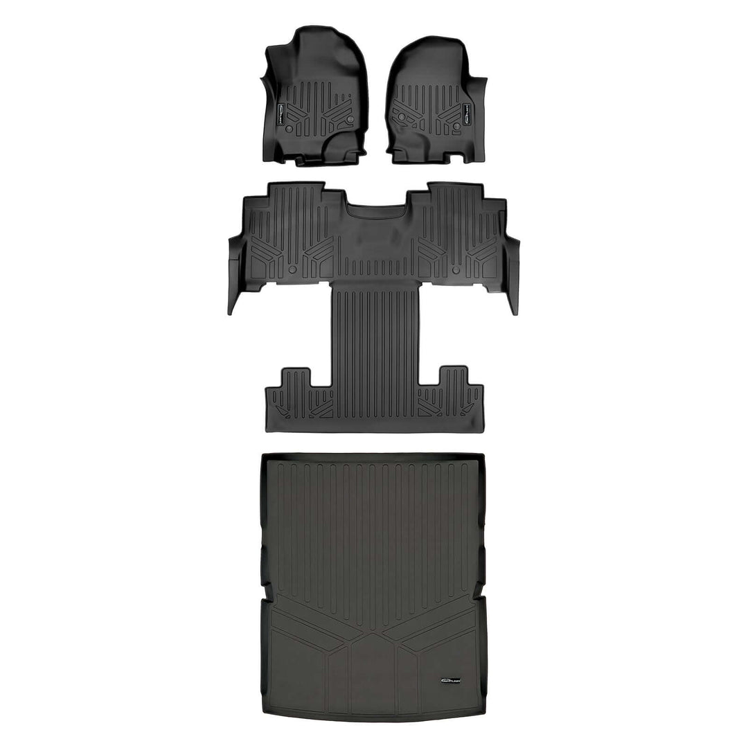 Smart Trim™ Floor Liners For 2018-2024 Lincoln Navigator 2nd Row Bucket Seats (Only Max or L)