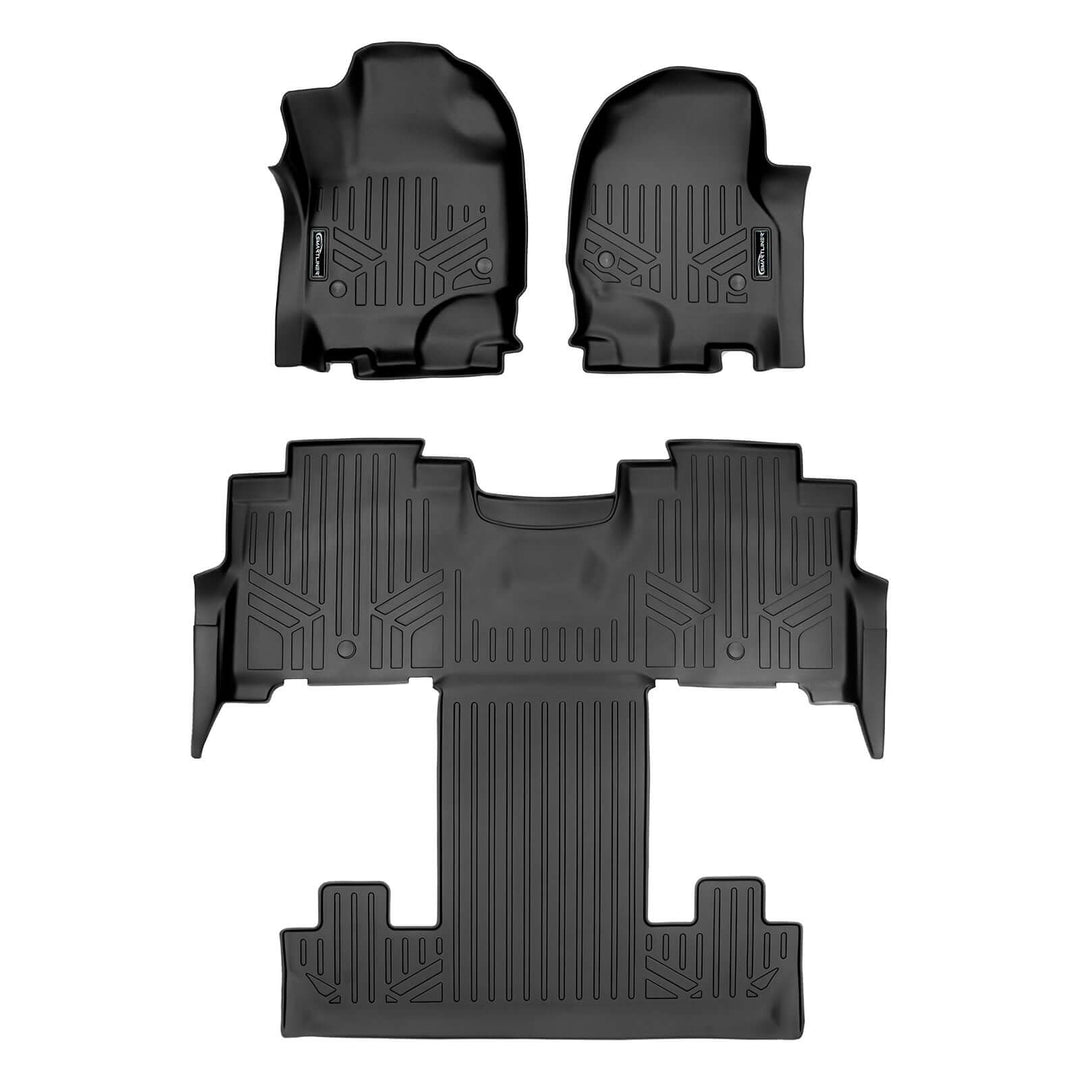 Smart Trim™ Floor Liners For 2018-2024 Lincoln Navigator 2nd Row Bucket Seats (Only Max or L)