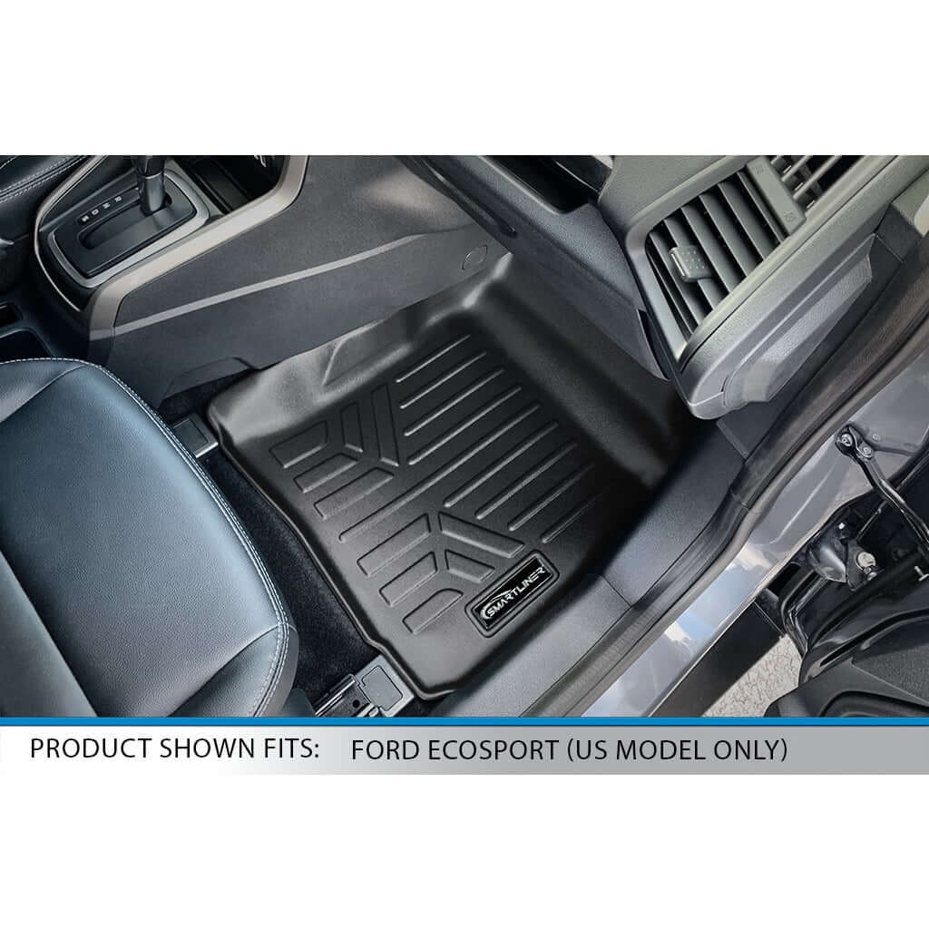 Tapetes SMARTLINER a medida para Ford F-250/F-350 SuperCab 2017-2025 con asientos individuales en la primera fila