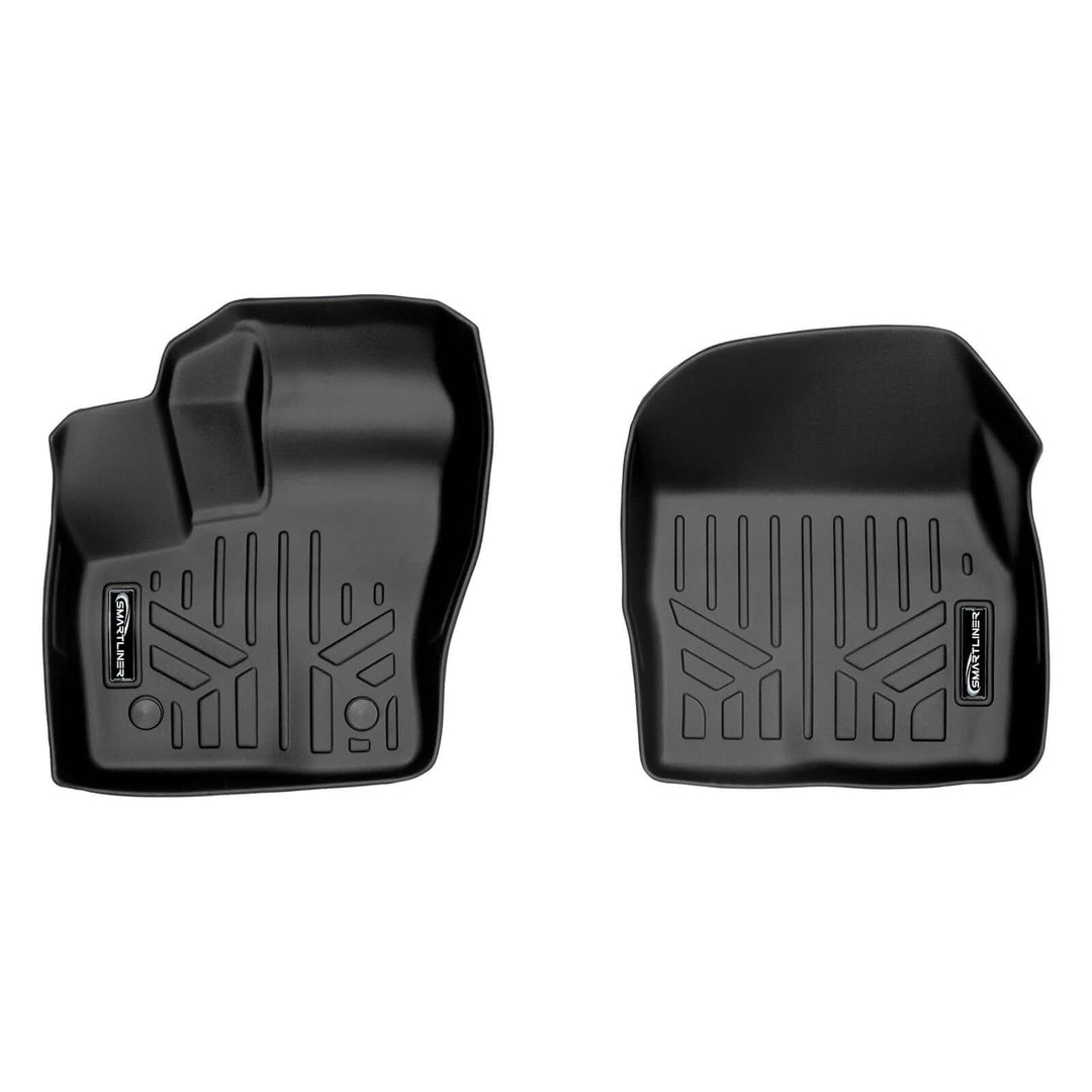 SMARTLINER Floor Liners for 2014-2020 Transit Connect With Carpet (Long Wheelbase & 2nd Row Bucket Seats)