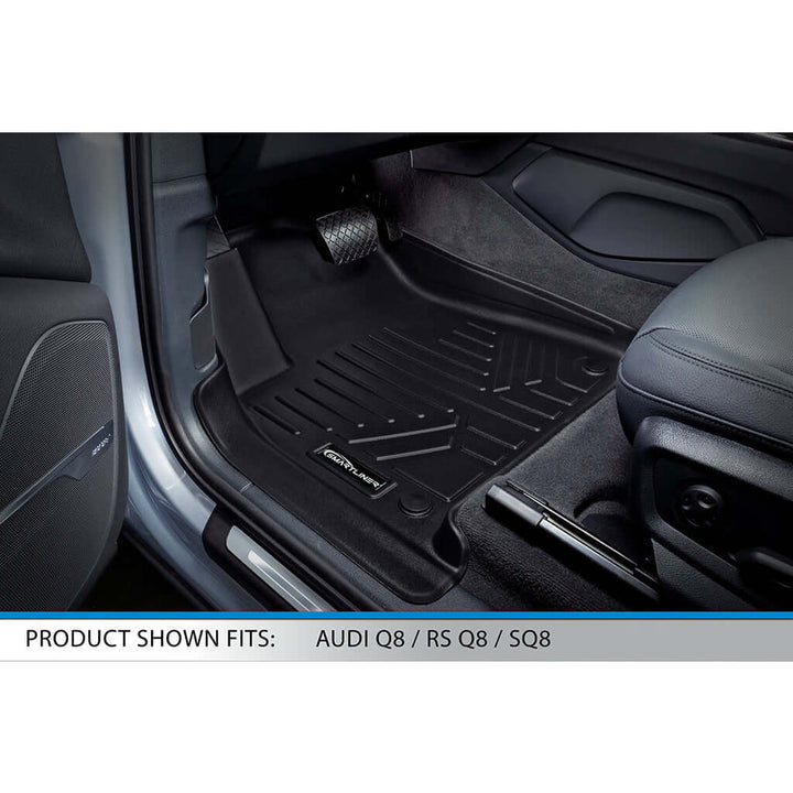 SMARTLINER Floor Liners for 2019 - 2025 Audi Q8 / 2024 - 2025 Q8 Sportback E-Tron
