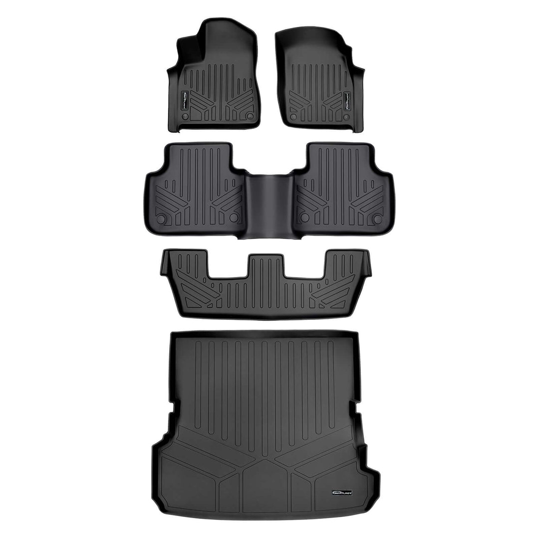 SMARTLINER Floor Liners for 2017 - 2025 Audi SQ7