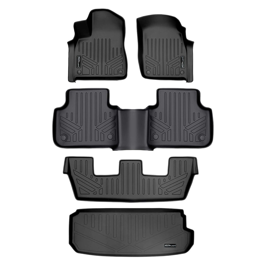 SMARTLINER Floor Liners for 2017 - 2025 Audi SQ7