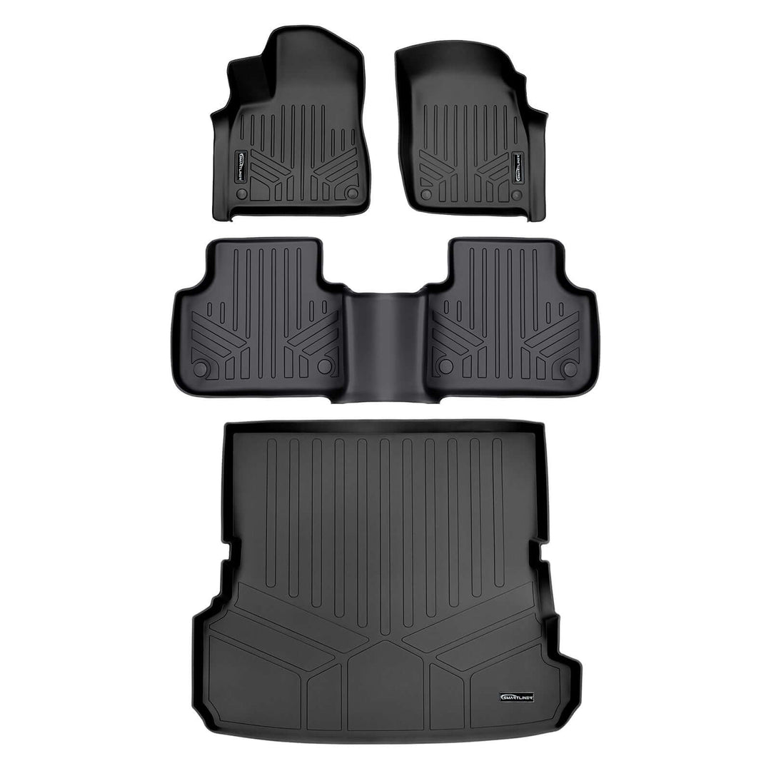 SMARTLINER Floor Liners for 2017-2025 Audi Q7