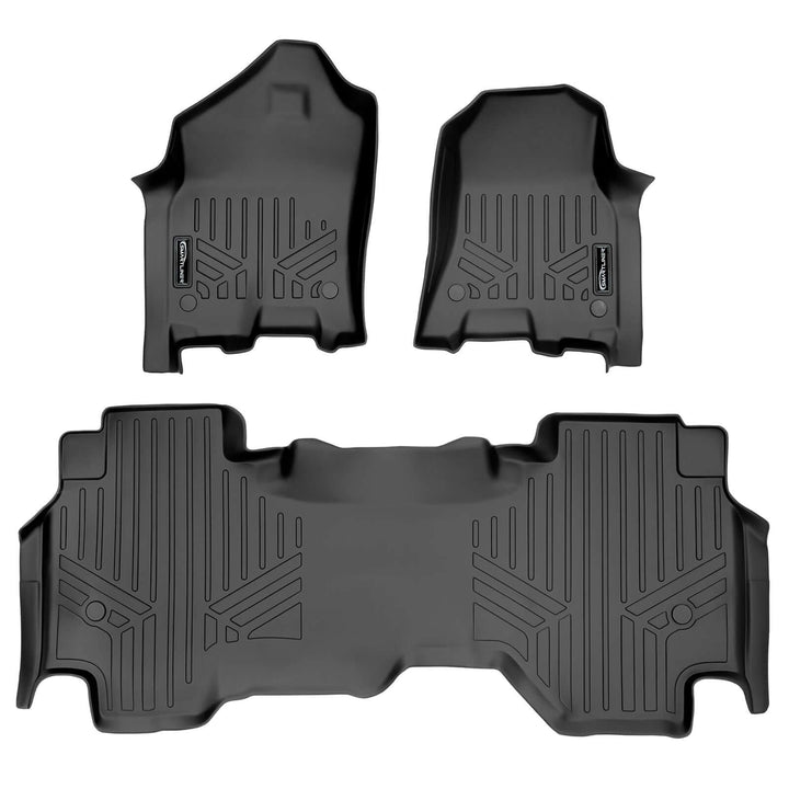 Tapetes SMARTLINER a medida para Ram 1500 Quad Cab 2019-2024 sin caja de almacenamiento debajo del asiento trasero
