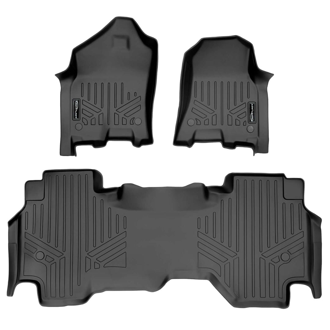 Tapetes SMARTLINER a medida para Ram 1500 Quad Cab 2019-2024 sin caja de almacenamiento debajo del asiento trasero