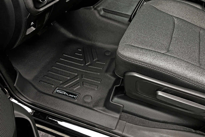 SmartCoverage™ Floor Liners For 2019-2024 Ram 1500 Quad Cab with Front Row Bench Seat Only (No Optional Underseat Storage)