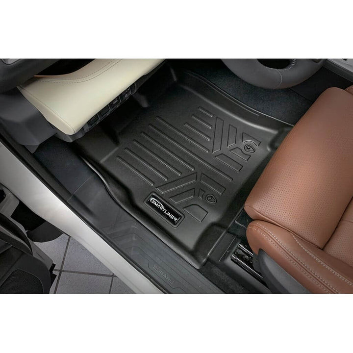 Smart Trim™ Floor Liners For 2019-2026 Subaru Ascent (2nd Row Bench) and No Subwoofer in the Cargo Area