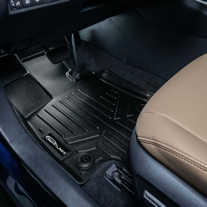 SMARTLINER Floor Liners for 2021-2025 Toyota RAV4 Prime (With Subwoofer in Cargo Area)